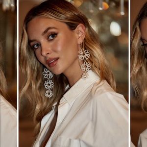 12th Tribe BETTY FLORAL DROP EARRINGS